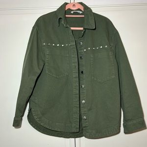 ZARA PARIS, BASICALLY NEW, DEMIM GREEN